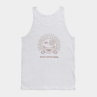 Smile and Be Happy Tank Top